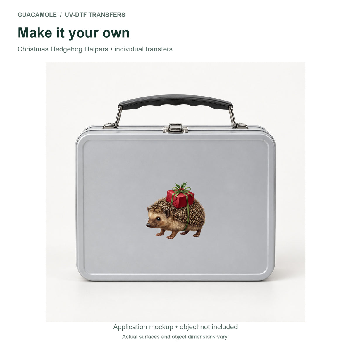 Christmas Hedgehog Helpers — Second application setting