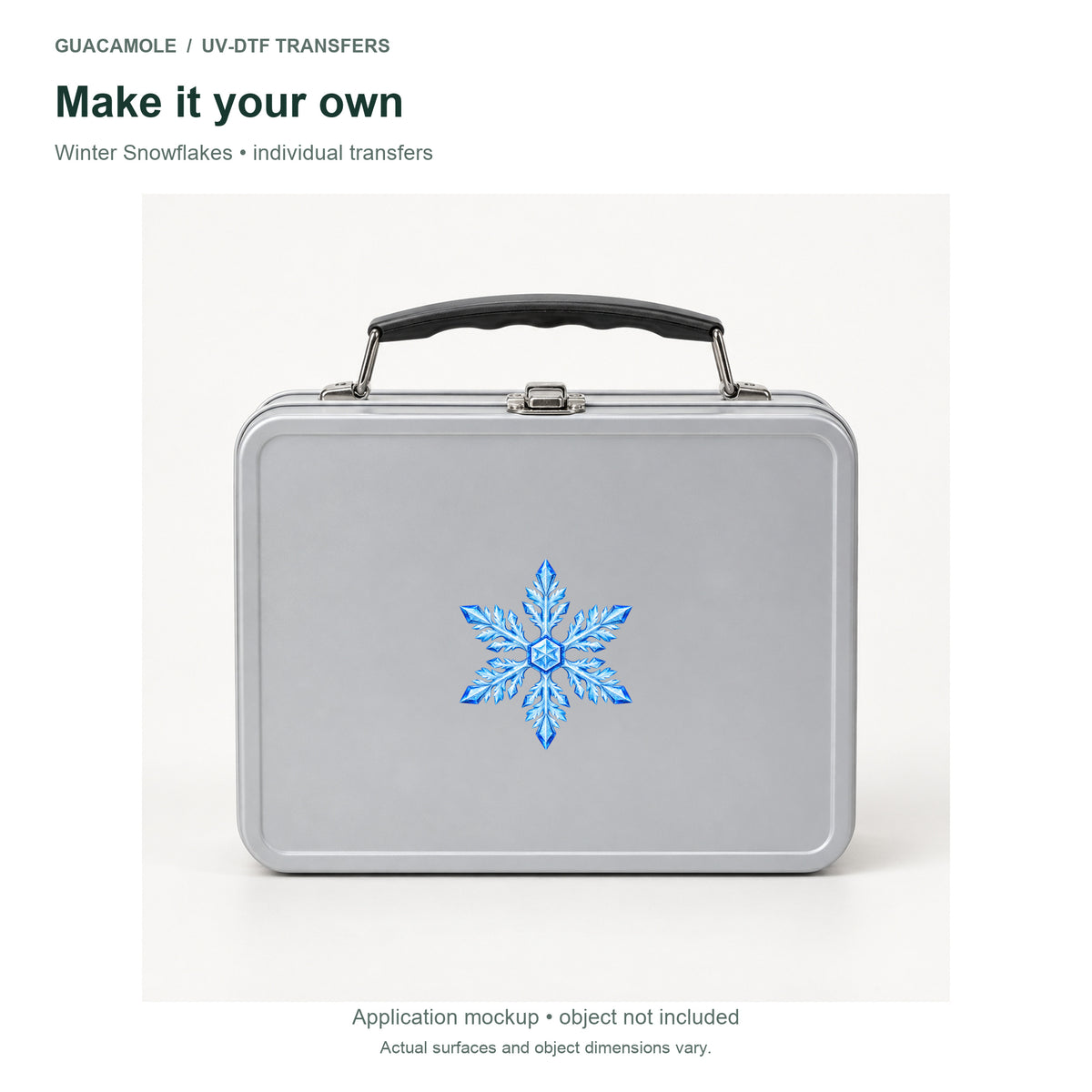 Winter Snowflakes — Second application setting