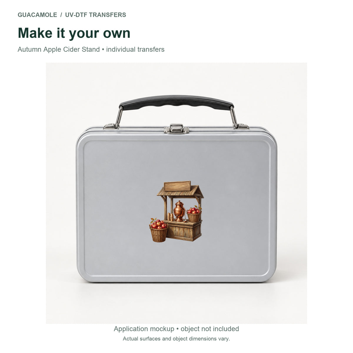 Autumn Apple Cider Stand — Second application setting