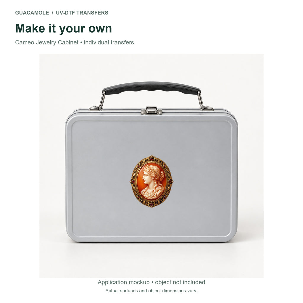 Cameo Jewelry Cabinet — Second application setting