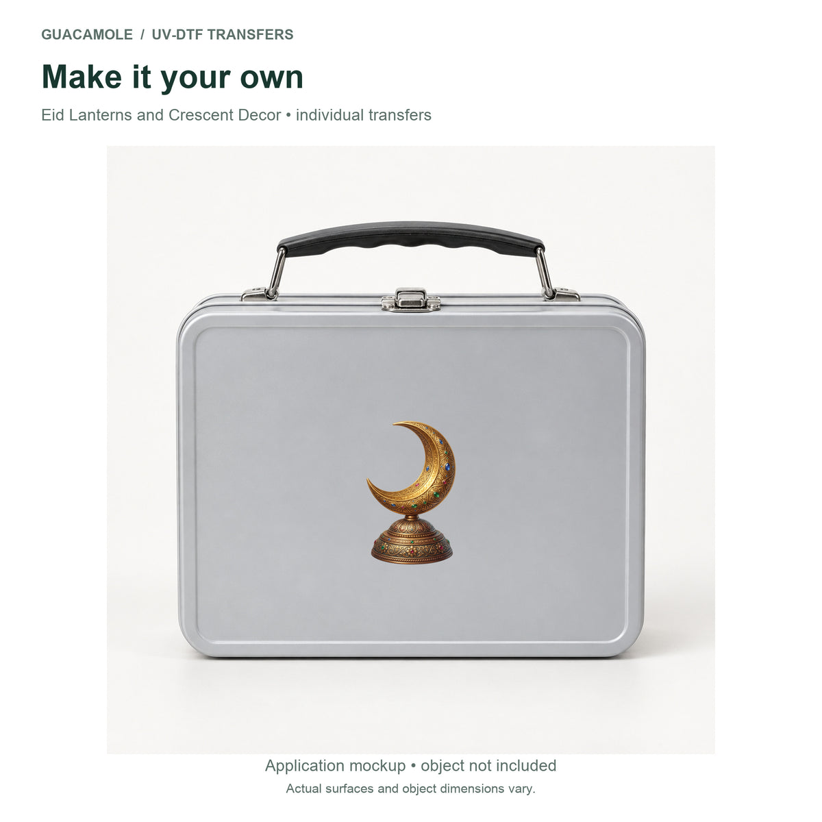Eid Lanterns and Crescent Decor — Second application setting
