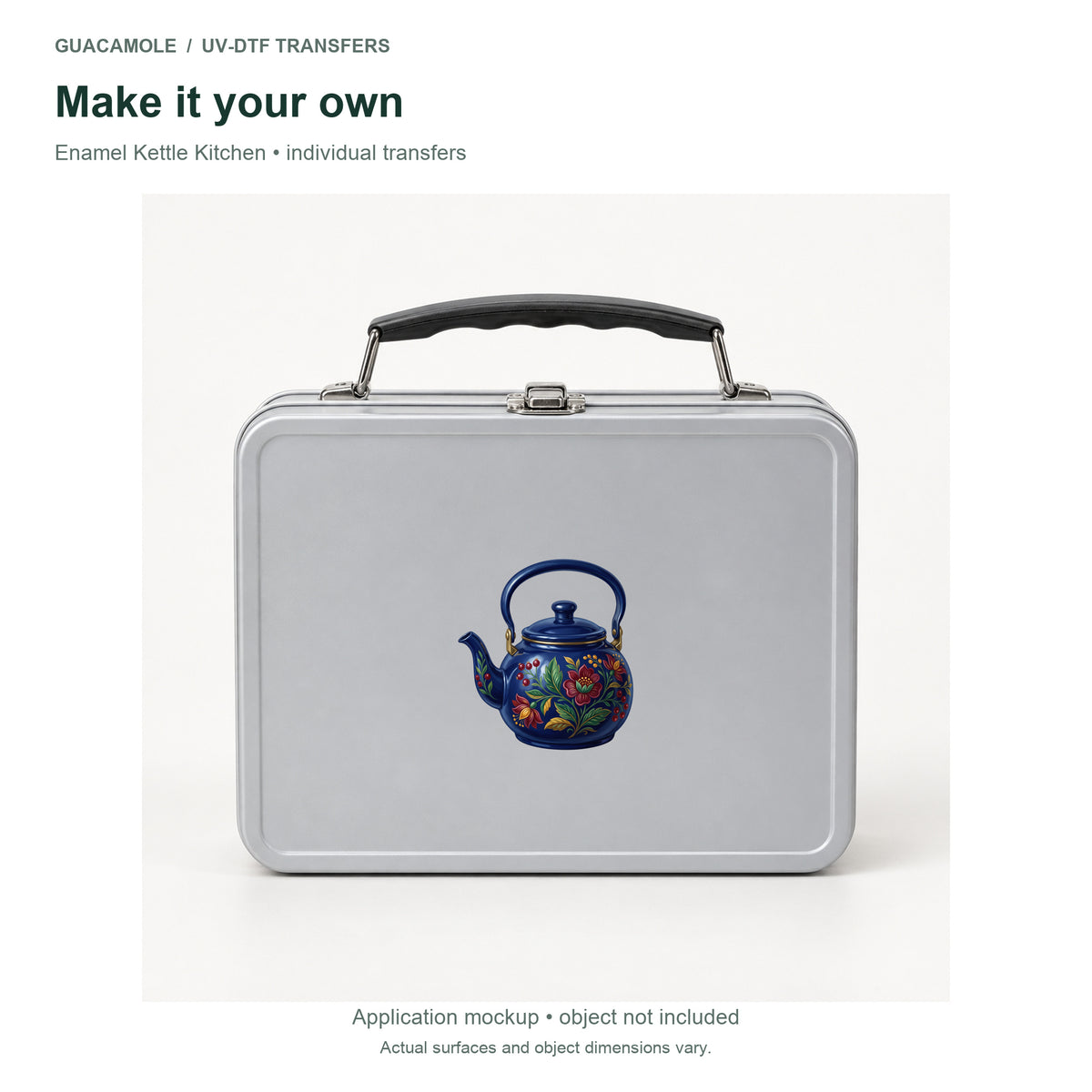 Enamel Kettle Kitchen — Second application setting