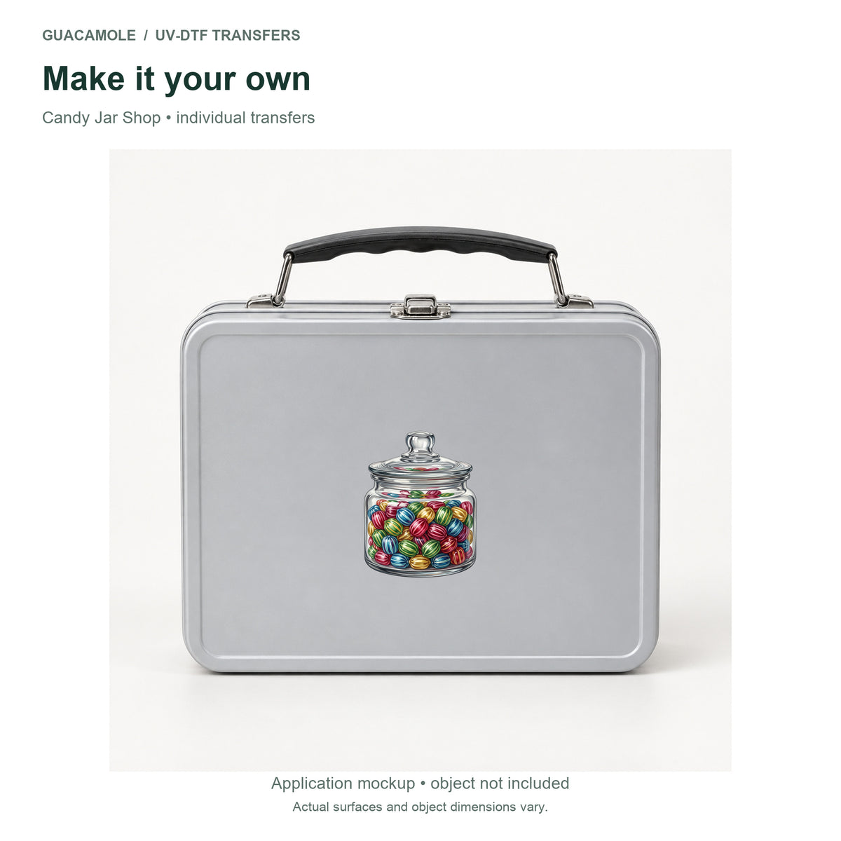 Candy Jar Shop — Second application setting