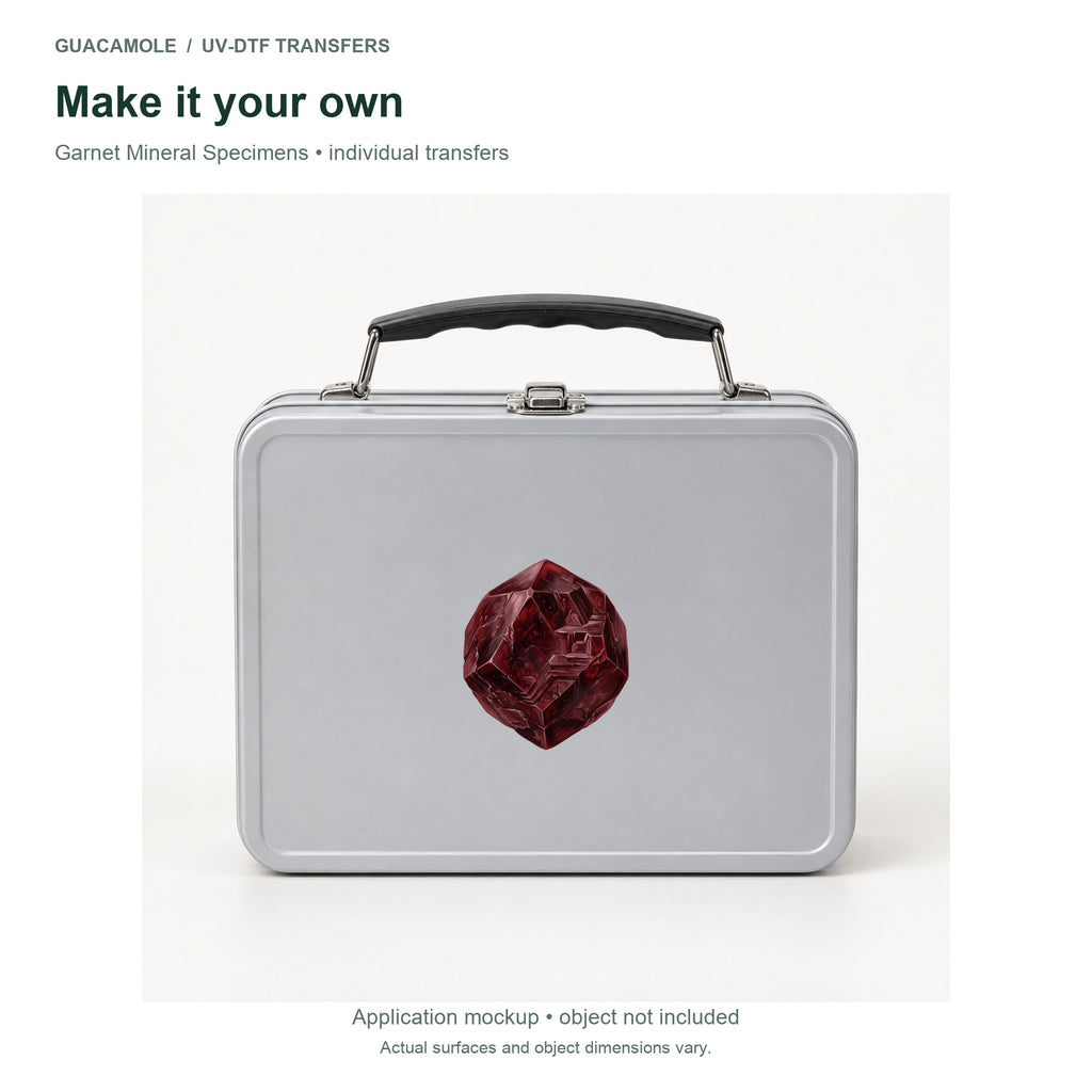 Garnet Mineral Specimens — Second application setting