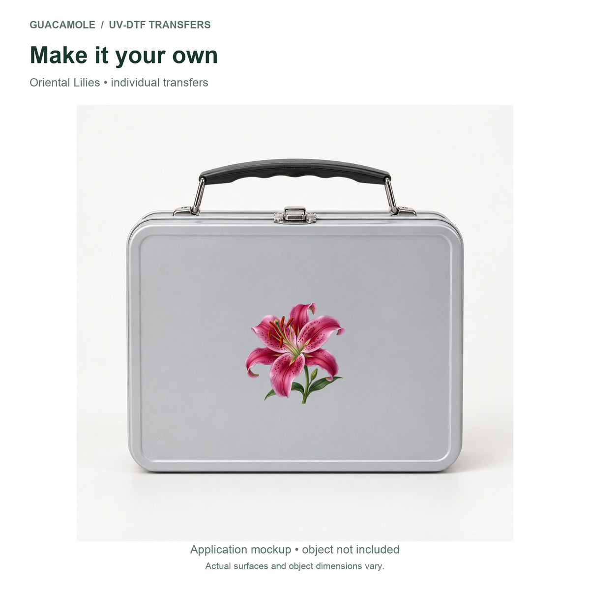 Oriental Lilies — Second application setting