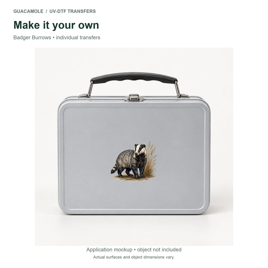 Badger Burrows — Second application setting