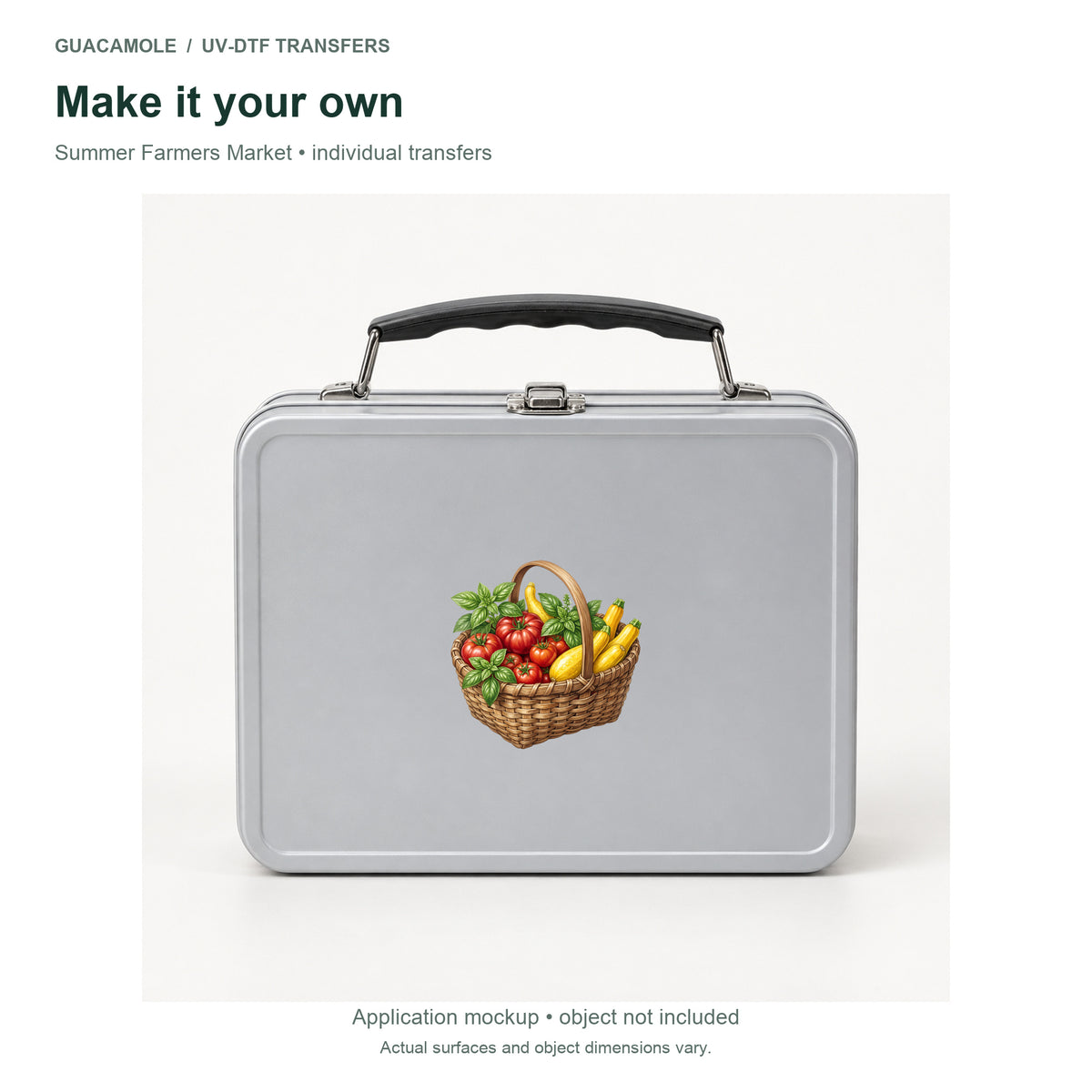 Summer Farmers Market — Second application setting