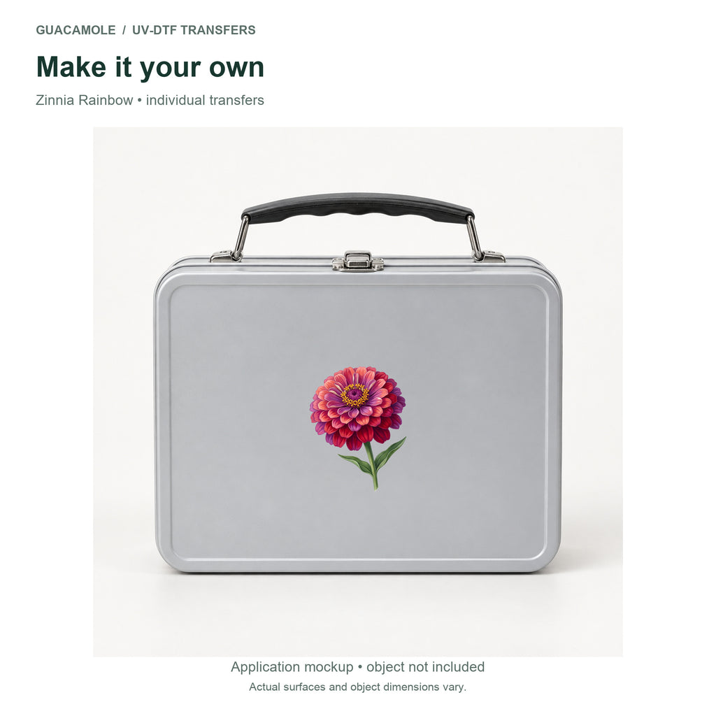 Zinnia Rainbow — Second application setting