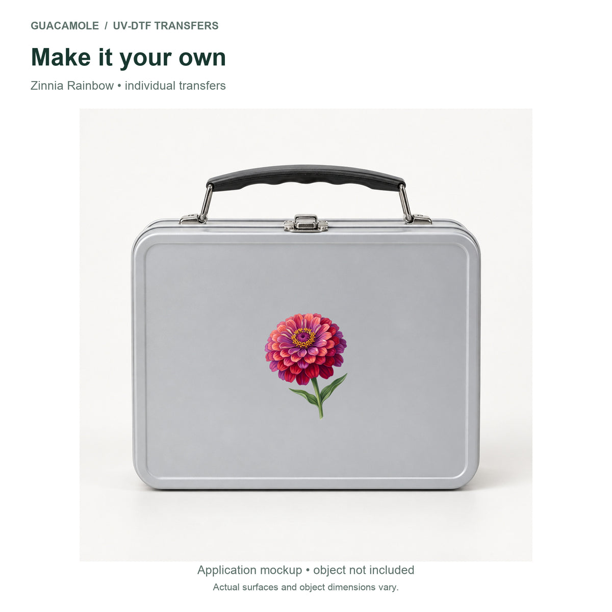 Zinnia Rainbow — Second application setting