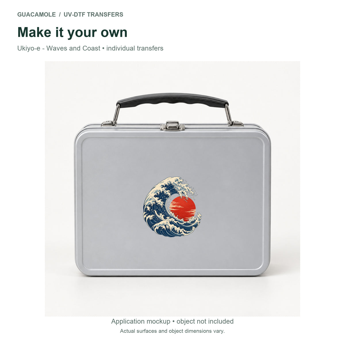 Ukiyo-e - Waves and Coast — Second application setting