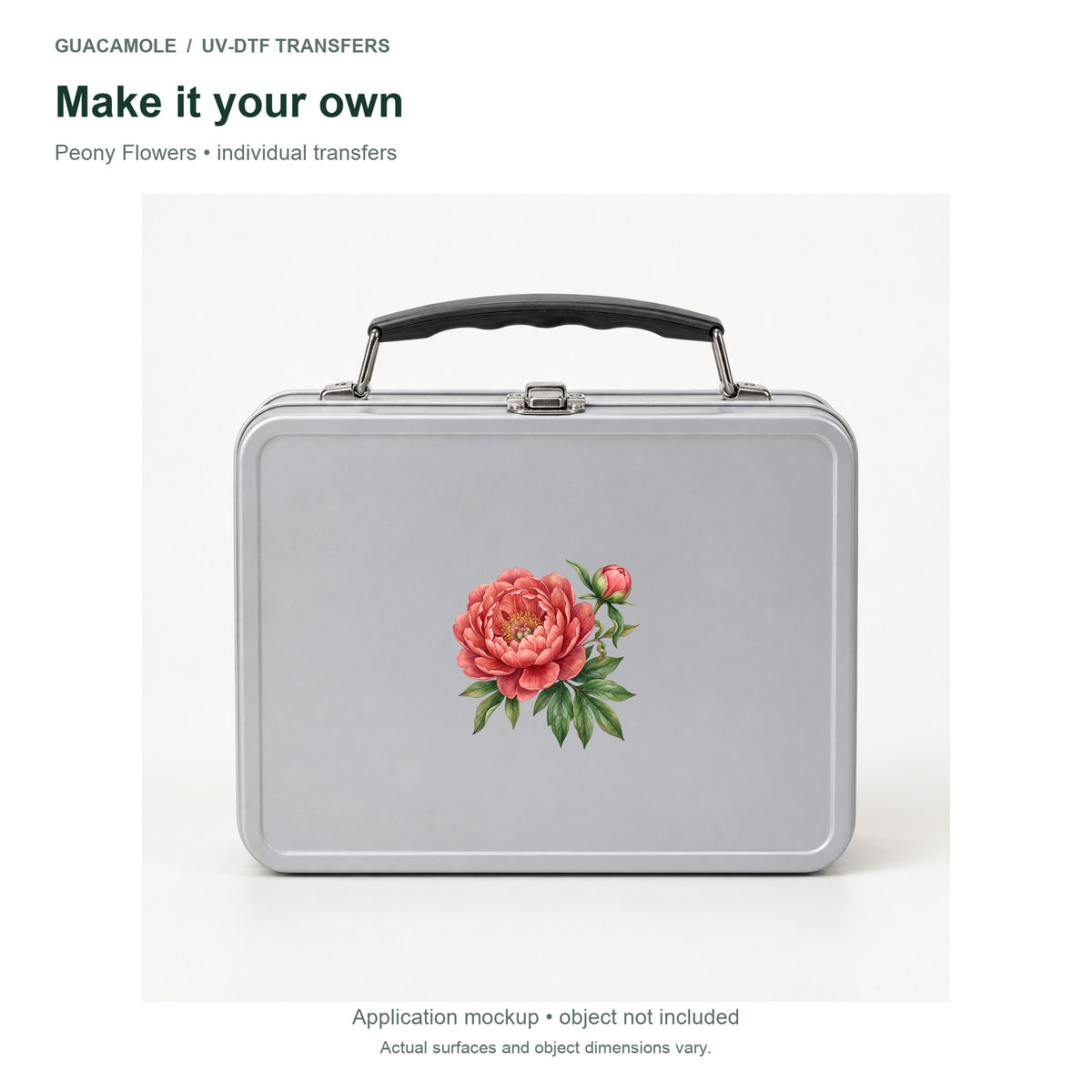 Peony Flowers — Second application setting