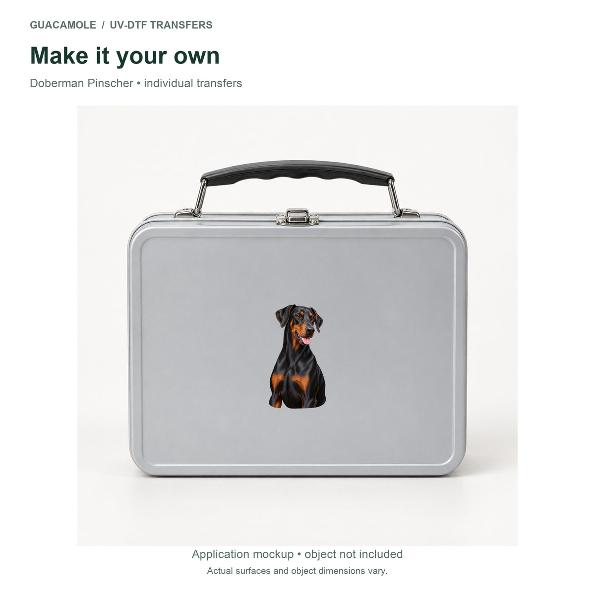 Doberman Pinscher — Second application setting
