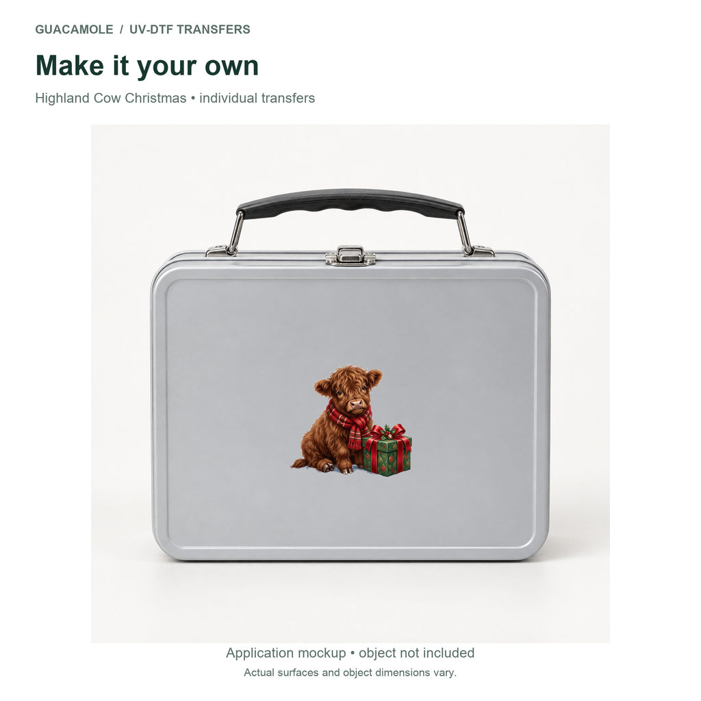 Highland Cow Christmas — Second application setting