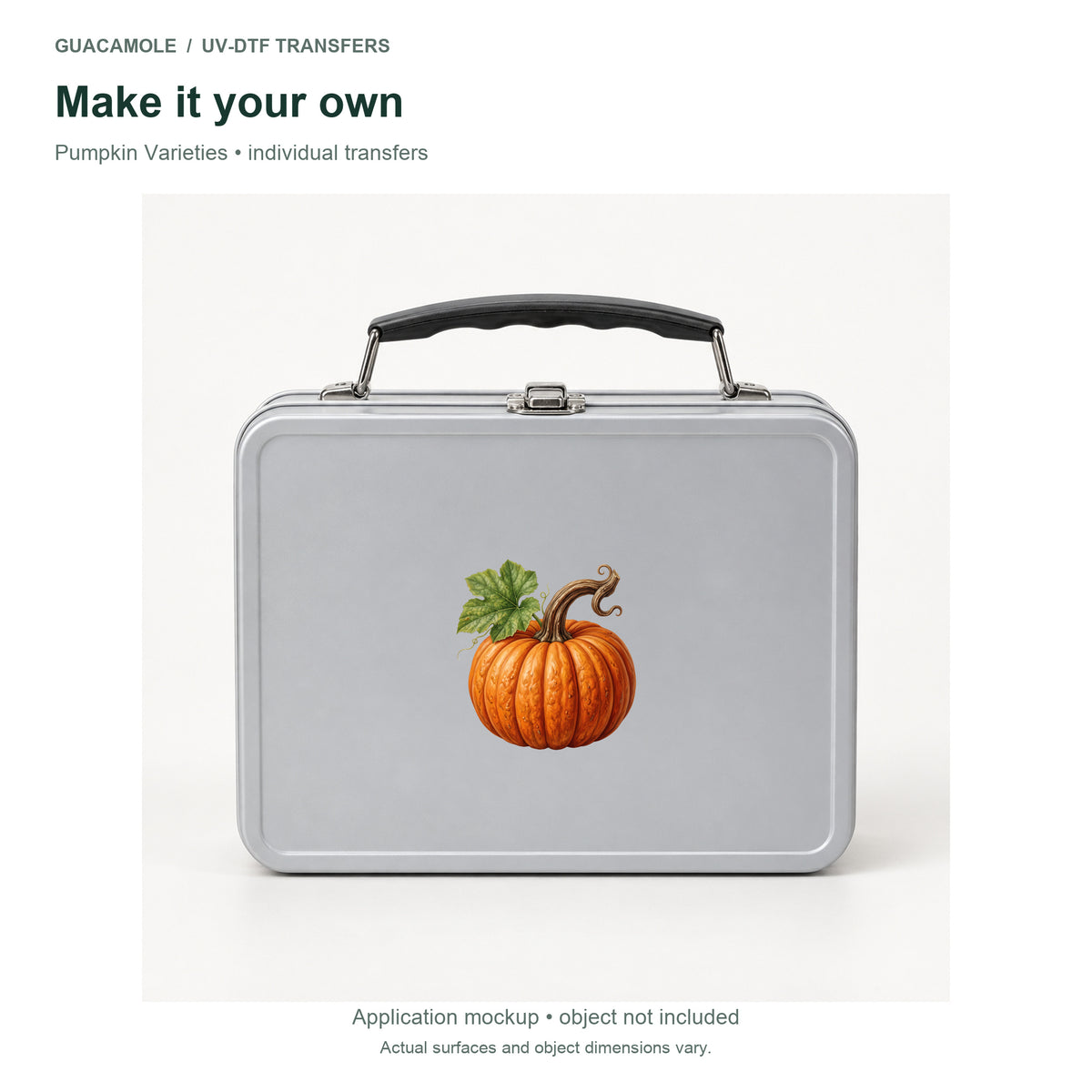 Pumpkin Varieties — Second application setting