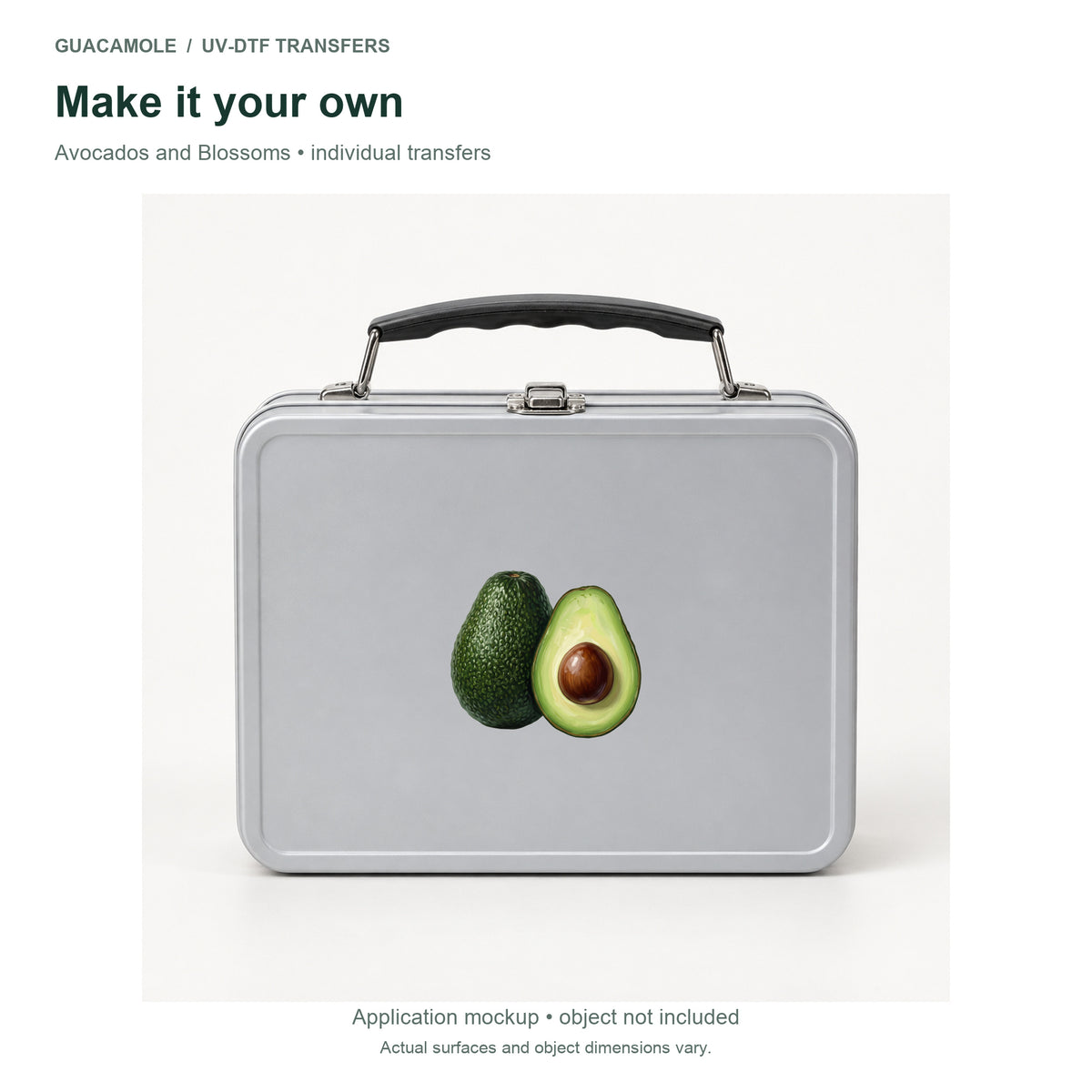 Avocados and Blossoms — Second application setting