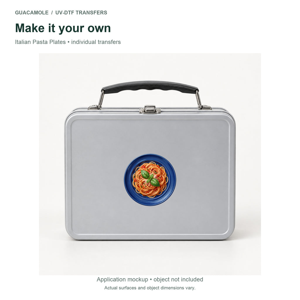 Italian Pasta Plates — Second application setting