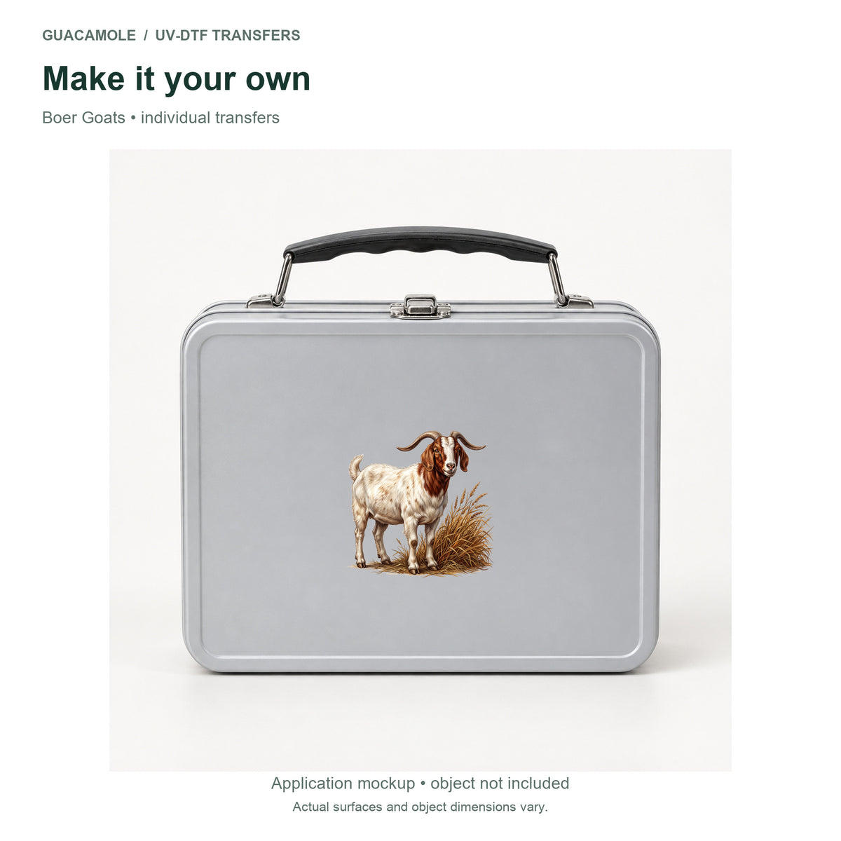 Boer Goats — Second application setting