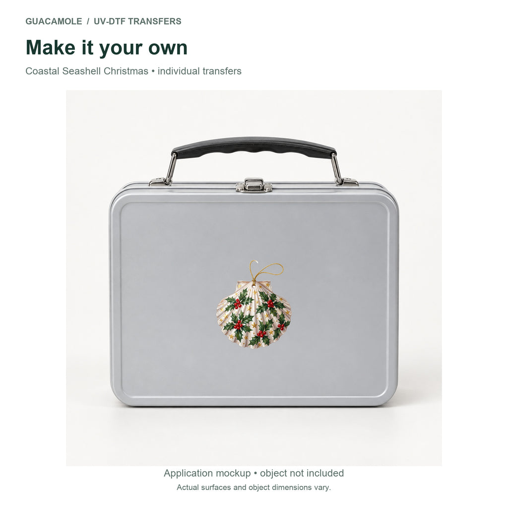 Coastal Seashell Christmas — Second application setting