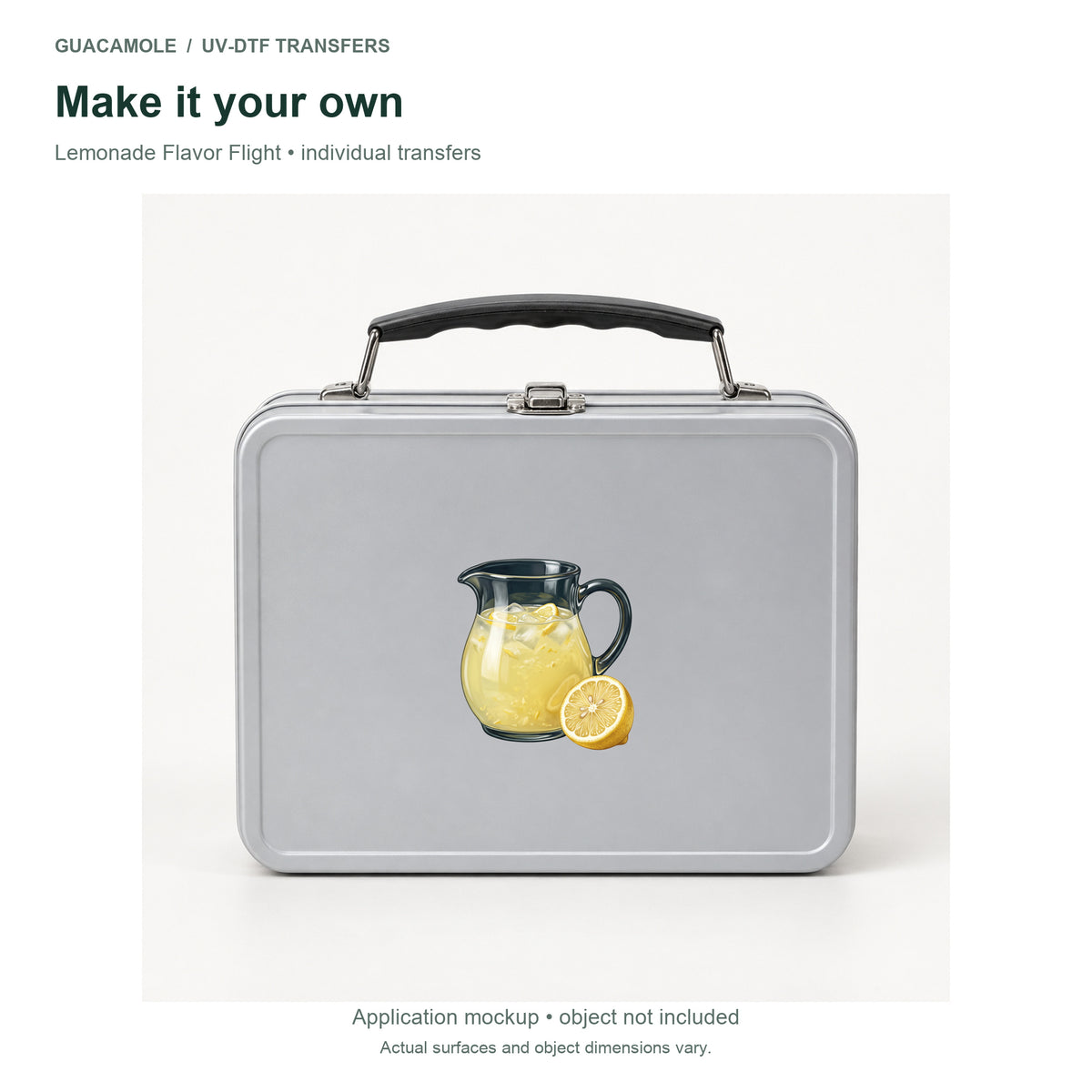 Lemonade Flavor Flight — Second application setting