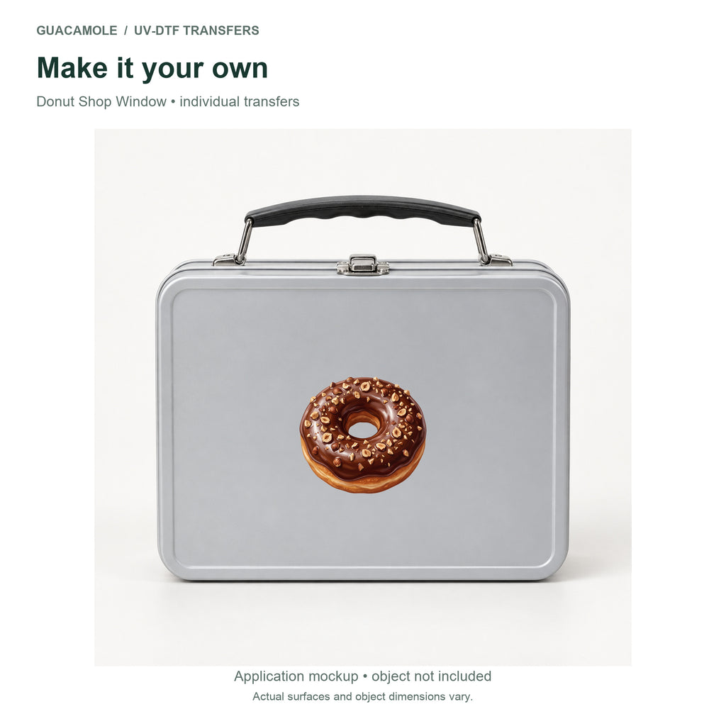 Donut Shop Window — Second application setting
