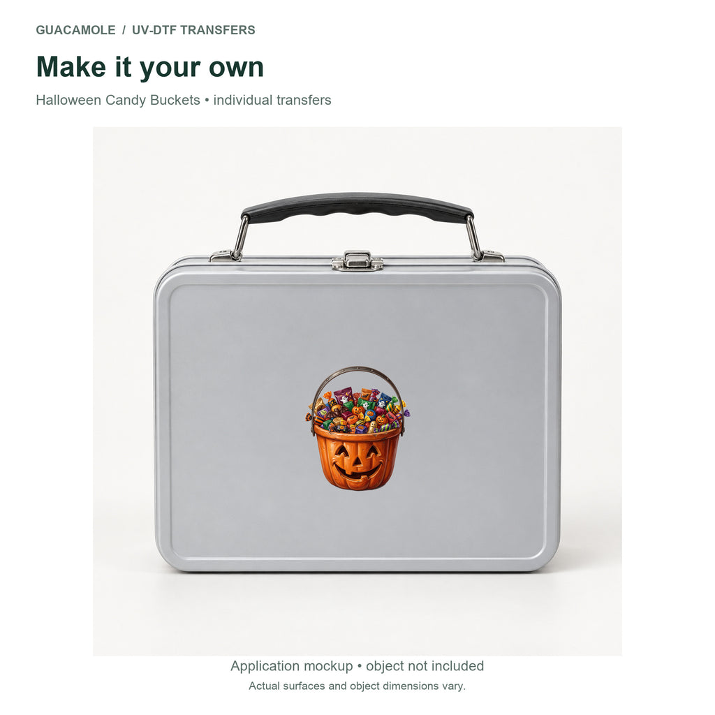 Halloween Candy Buckets — Second application setting