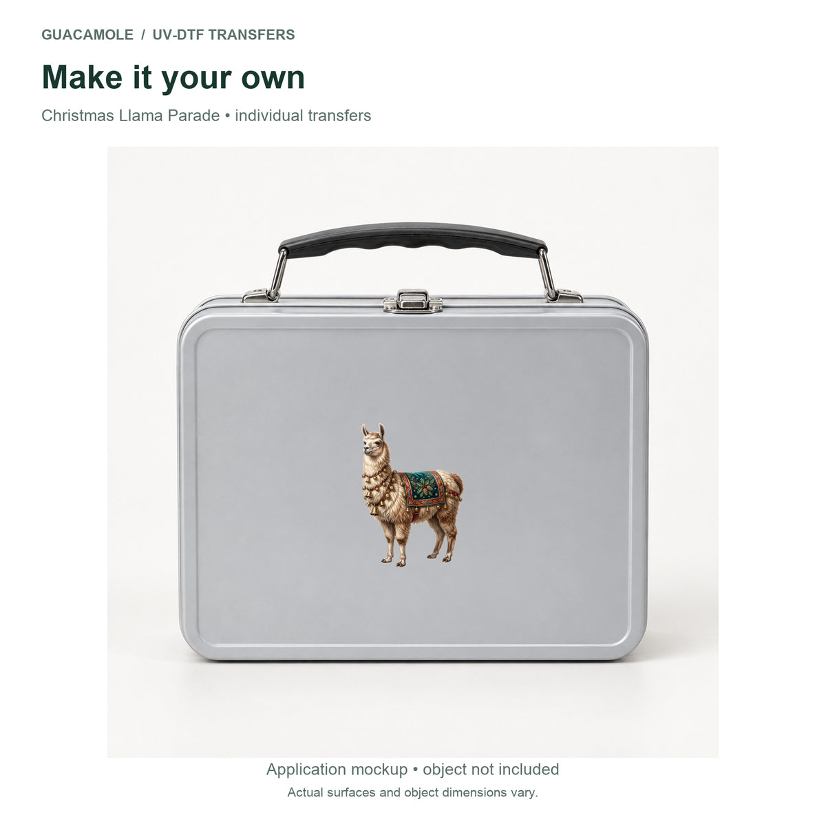Christmas Llama Parade — Second application setting