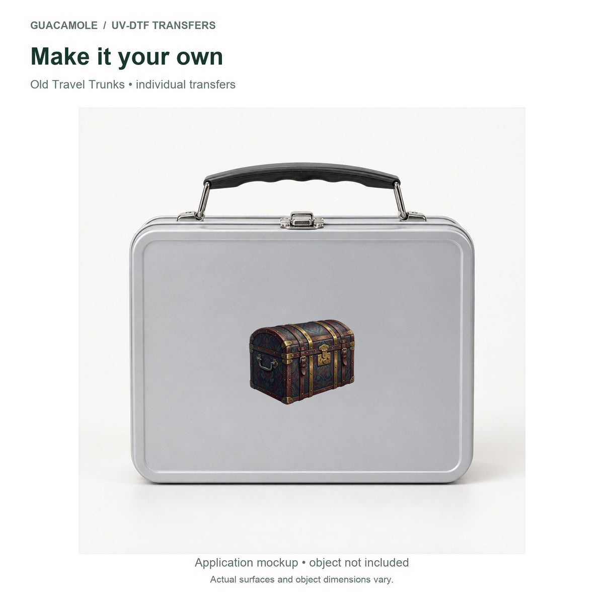 Old Travel Trunks — Second application setting