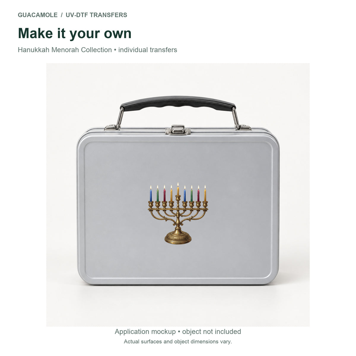 Hanukkah Menorah Collection — Second application setting