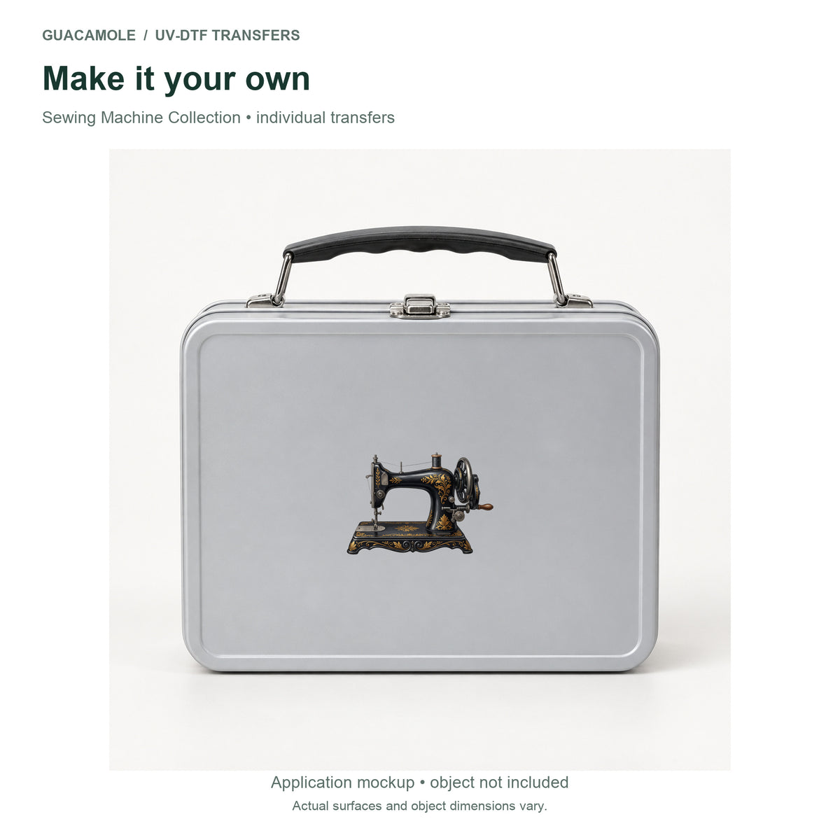 Sewing Machine Collection — Second application setting