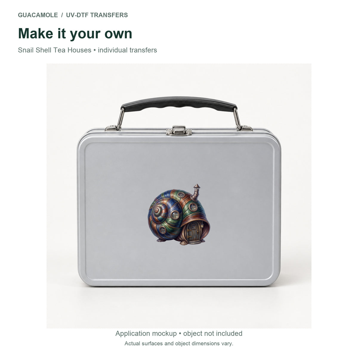 Snail Shell Tea Houses — Second application setting