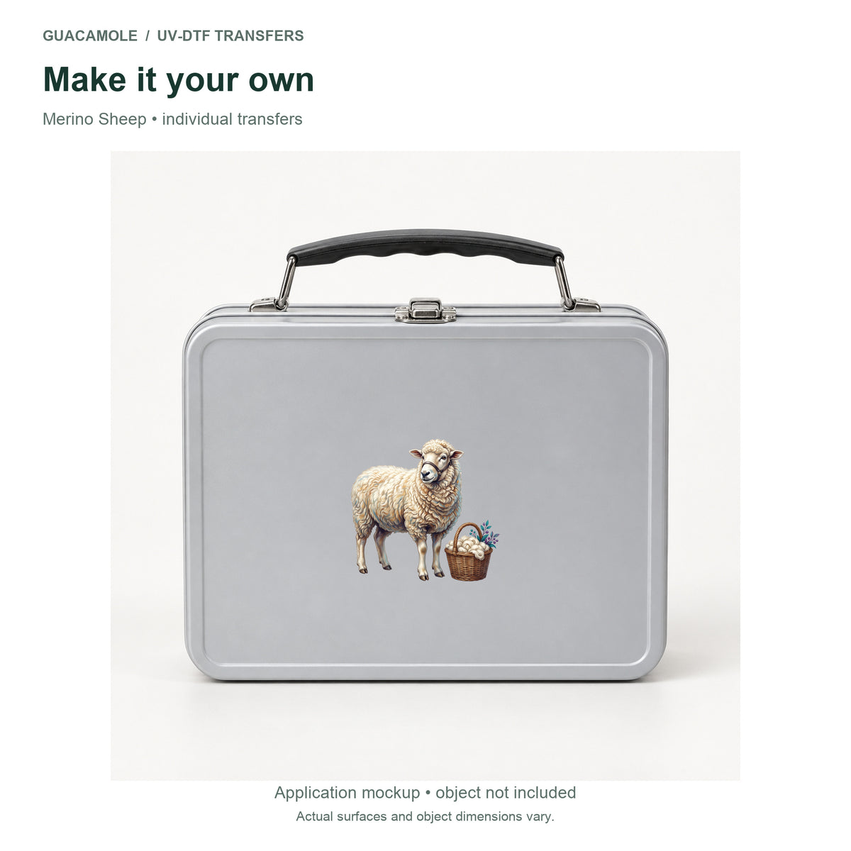 Merino Sheep — Second application setting