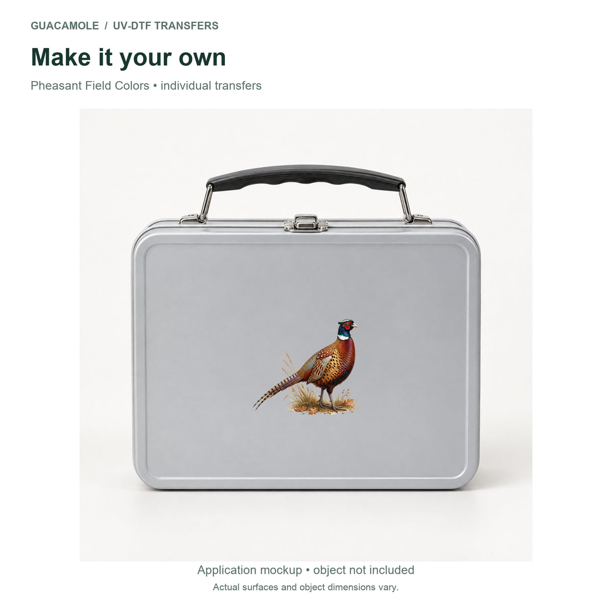 Pheasant Field Colors — Second application setting