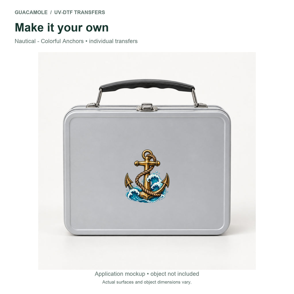 Nautical - Colorful Anchors — Second application setting