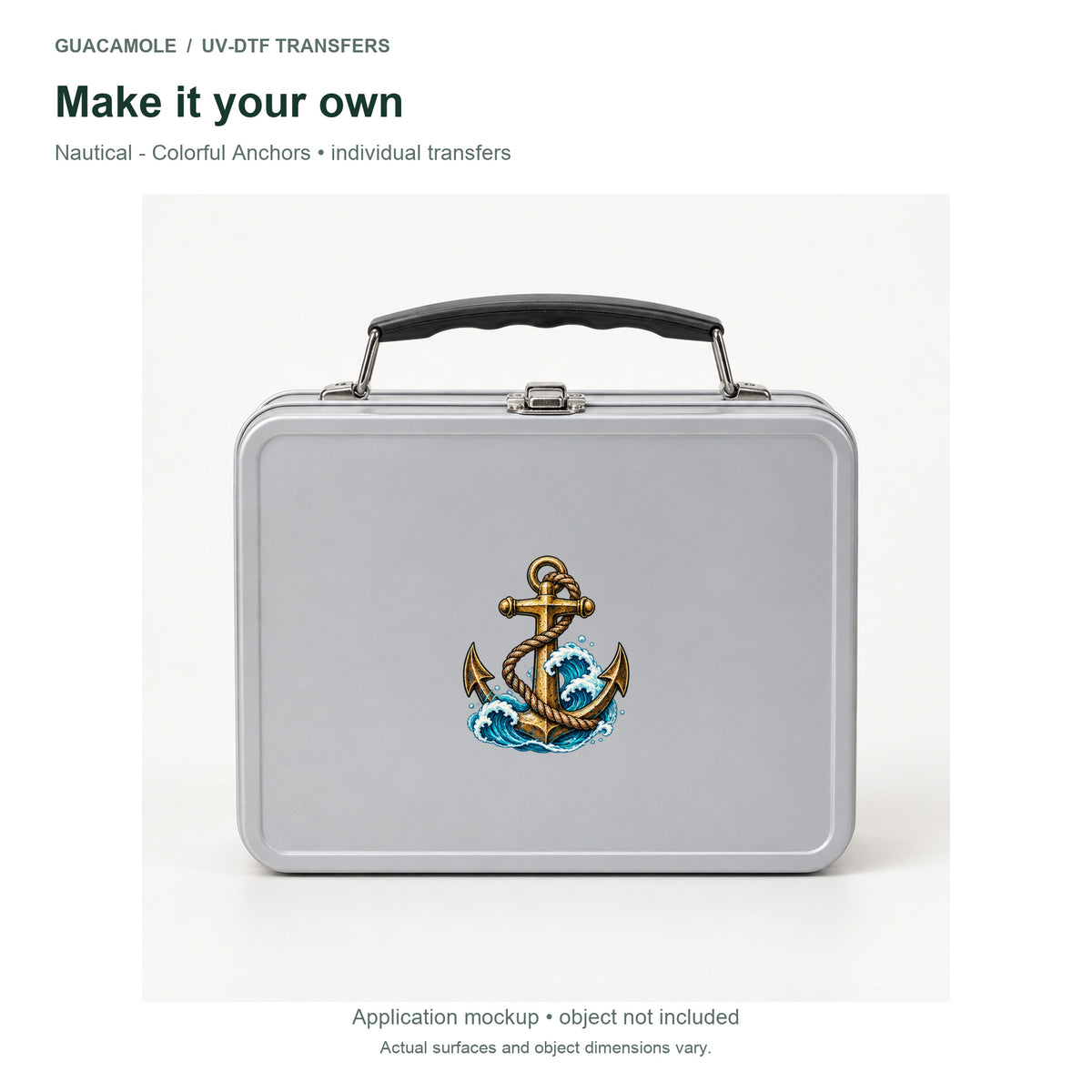 Nautical - Colorful Anchors — Second application setting