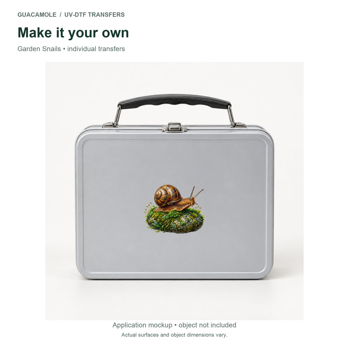 Garden Snails — Second application setting