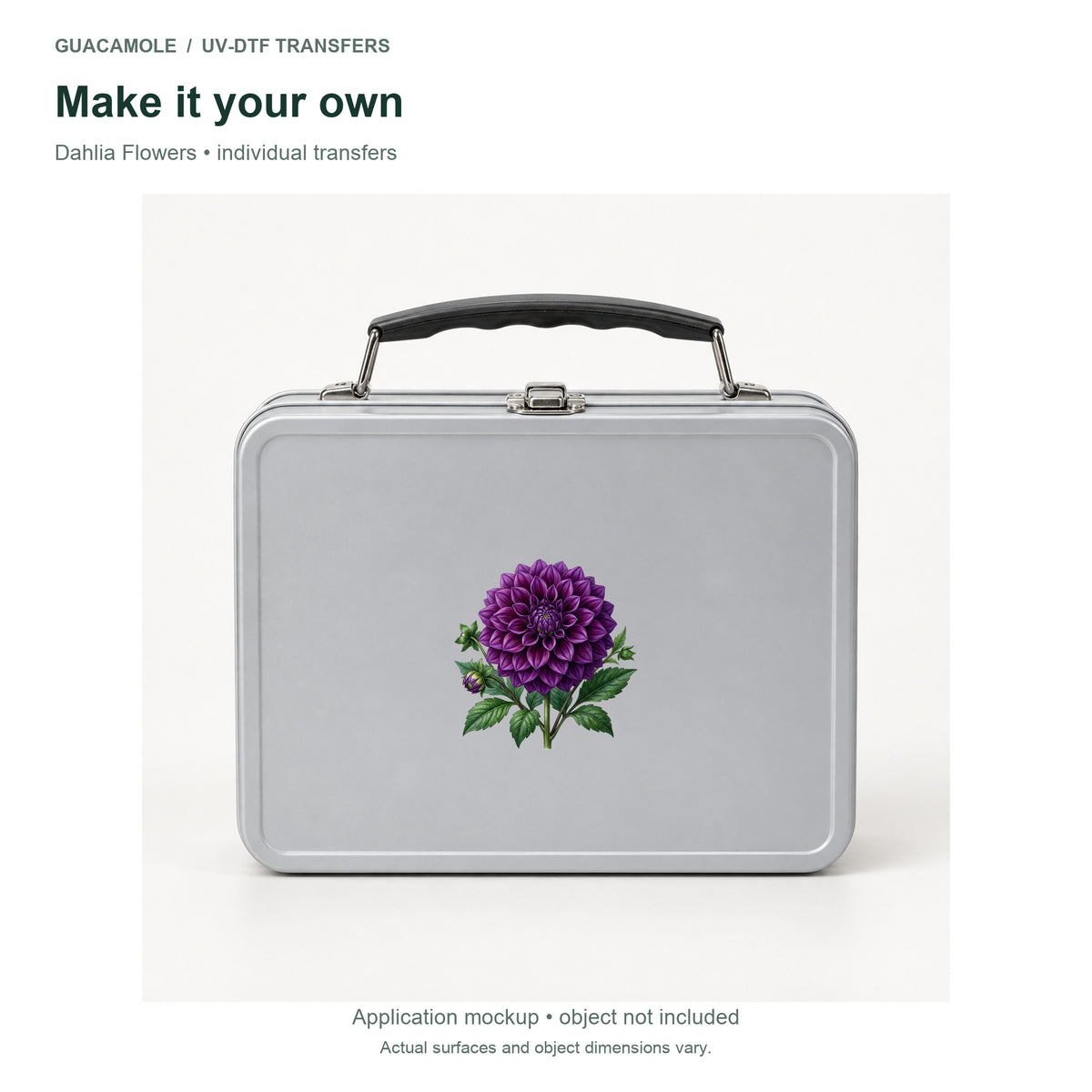 Dahlia Flowers — Second application setting