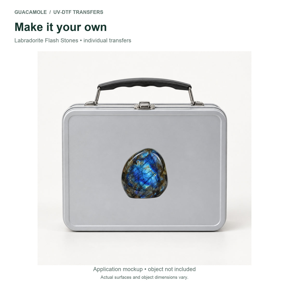 Labradorite Flash Stones — Second application setting