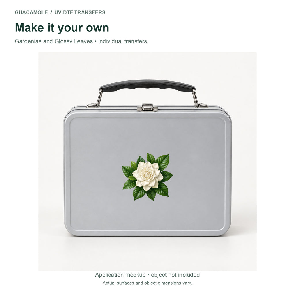 Gardenias and Glossy Leaves — Second application setting