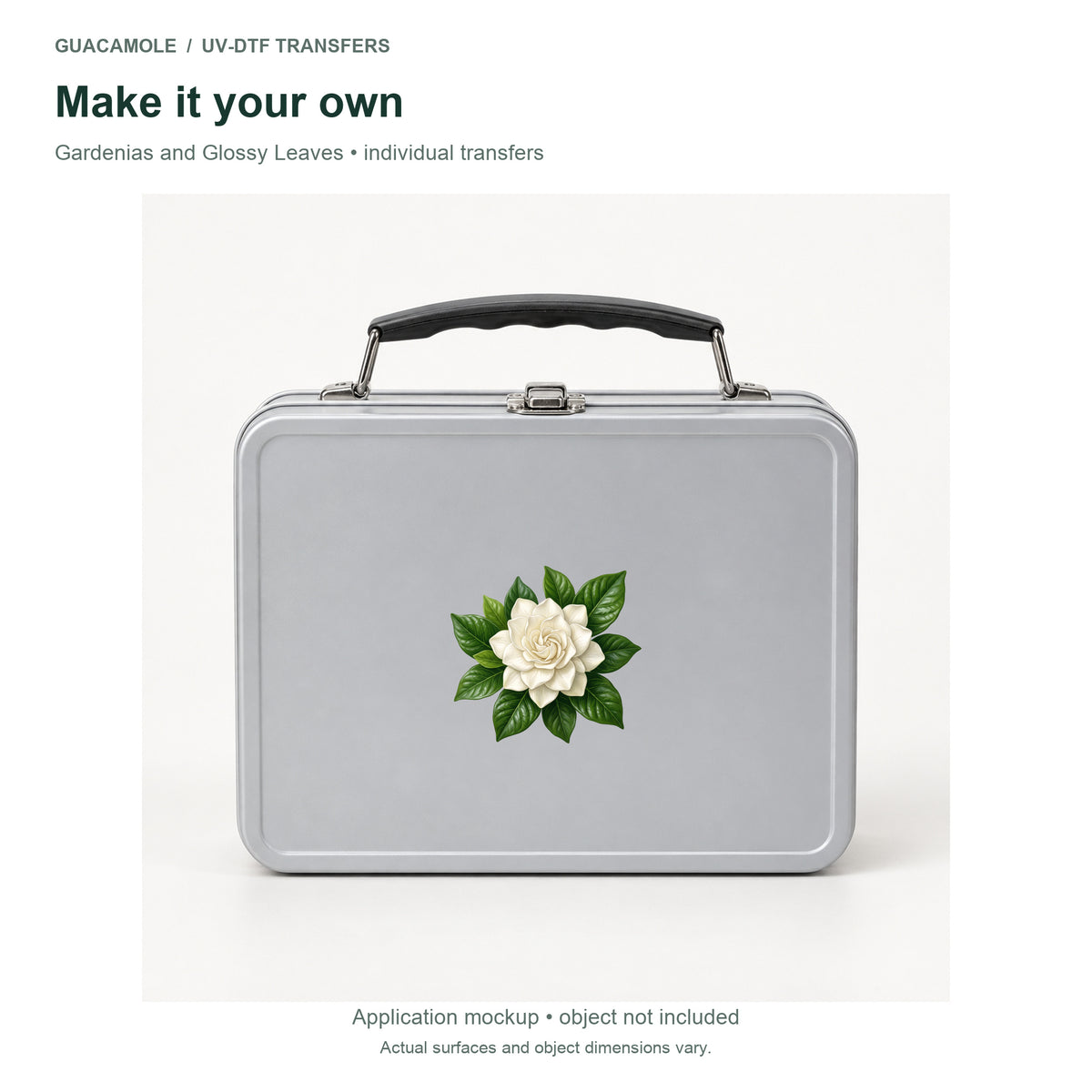 Gardenias and Glossy Leaves — Second application setting