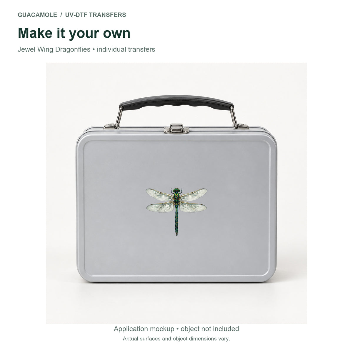 Jewel Wing Dragonflies — Second application setting