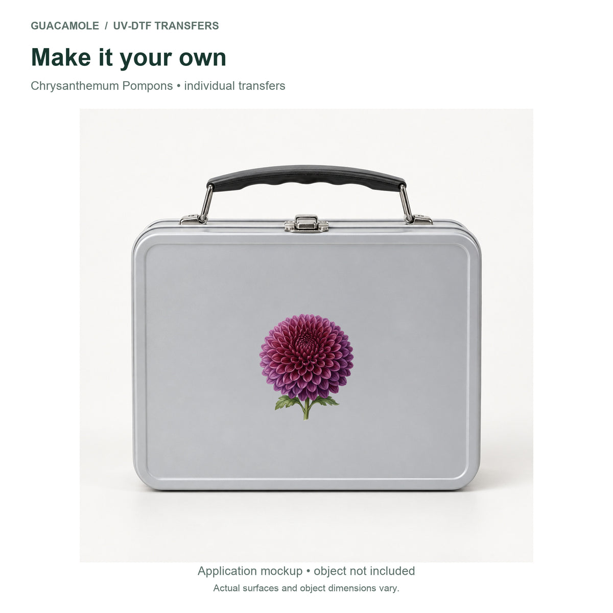 Chrysanthemum Pompons — Second application setting