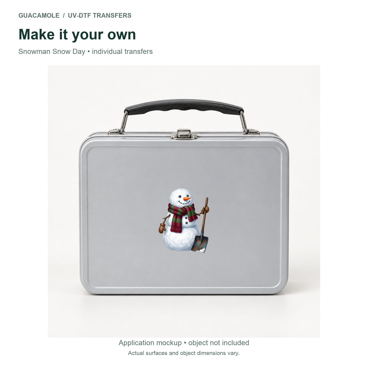 Snowman Snow Day — Second application setting