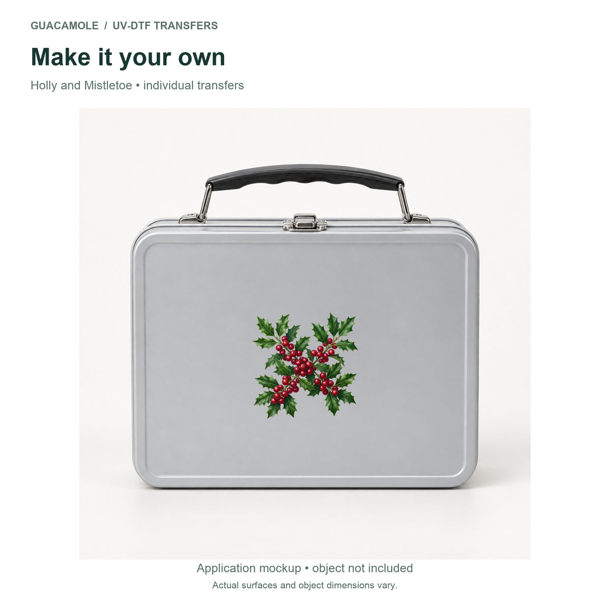 Holly and Mistletoe — Second application setting