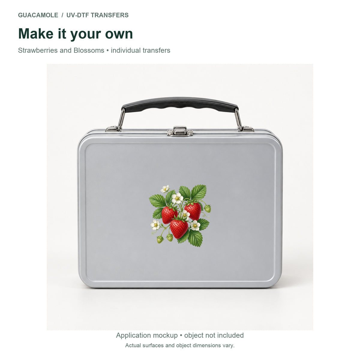 Strawberries and Blossoms — Second application setting