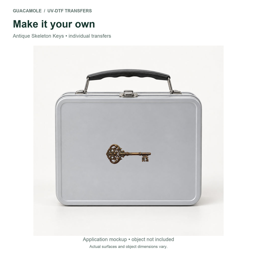 Antique Skeleton Keys — Second application setting