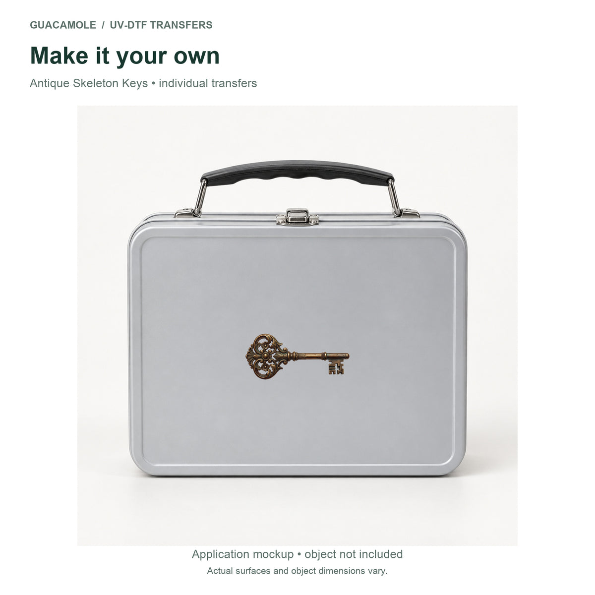 Antique Skeleton Keys — Second application setting