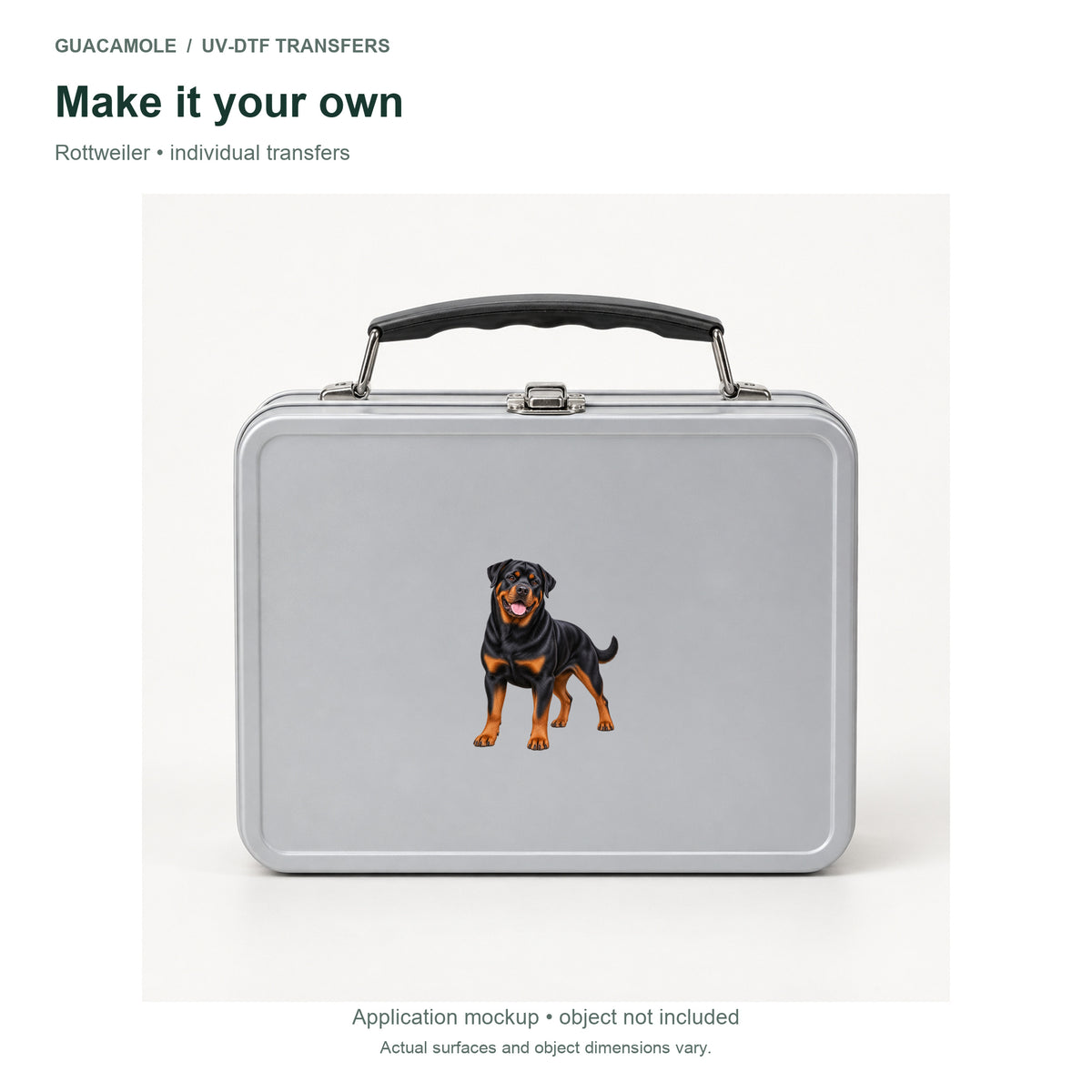 Rottweiler — Second application setting