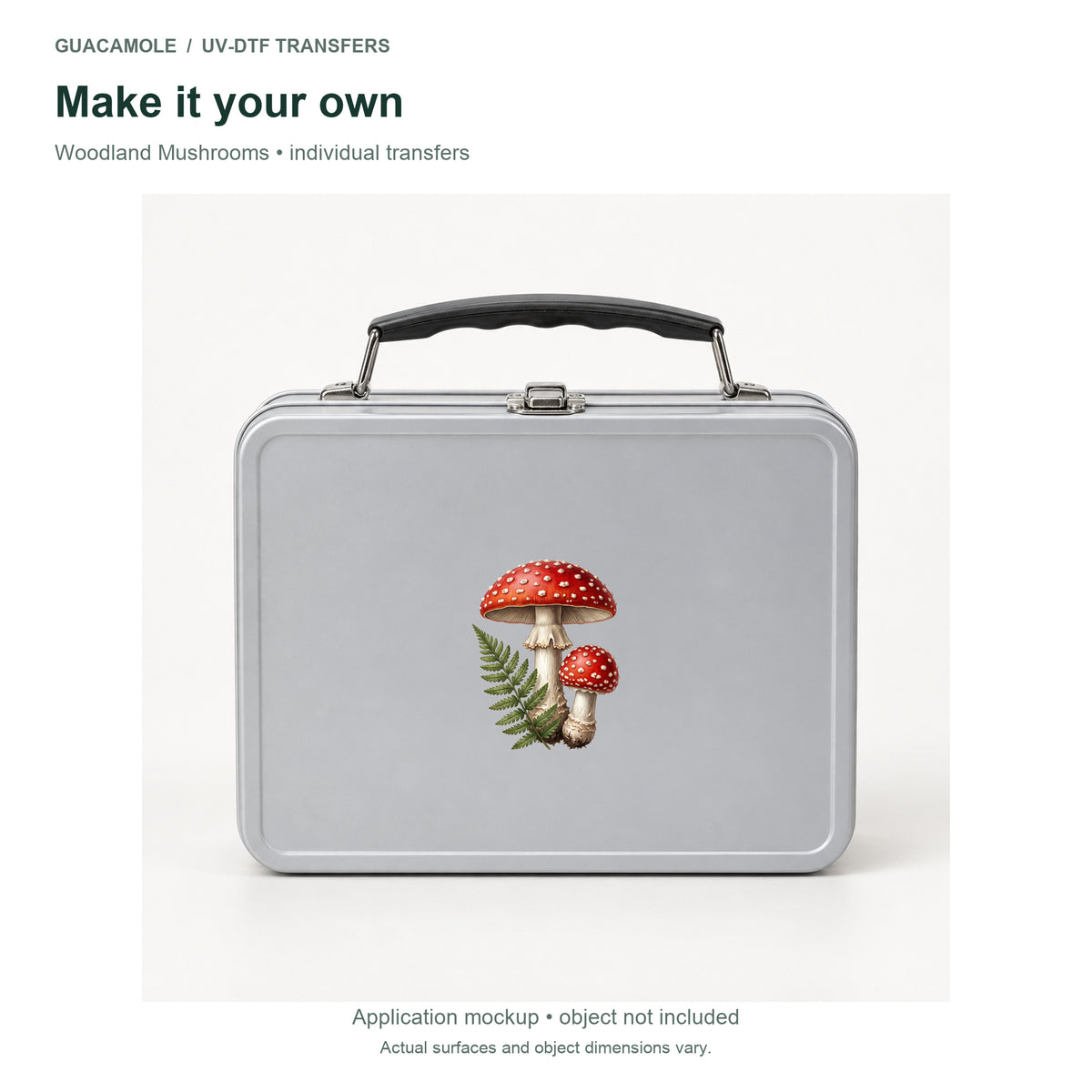 Woodland Mushrooms — Second application setting