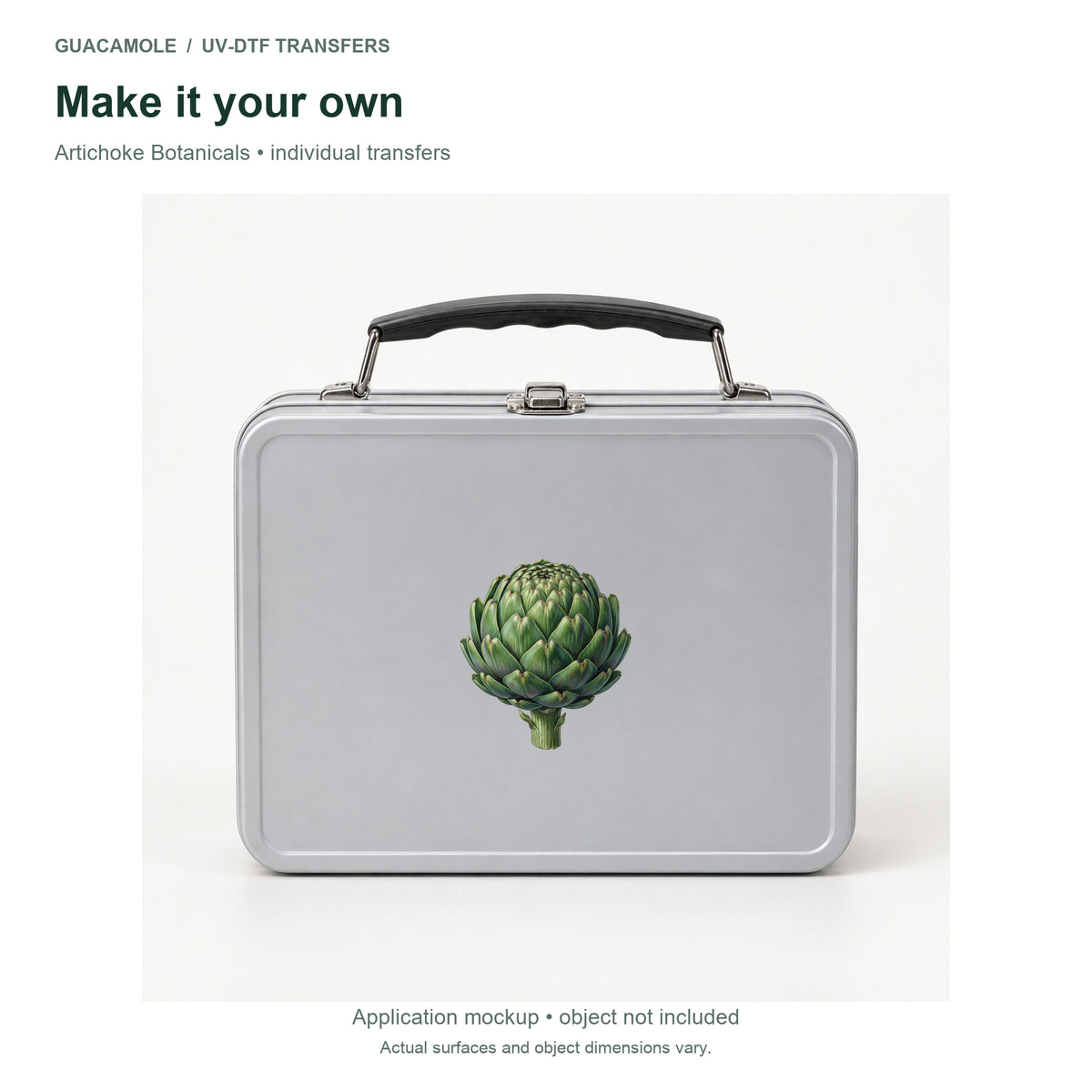 Artichoke Botanicals — Second application setting