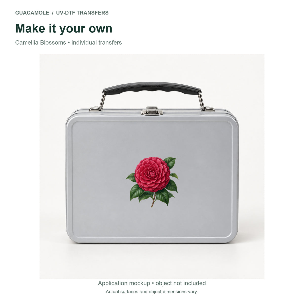 Camellia Blossoms — Second application setting